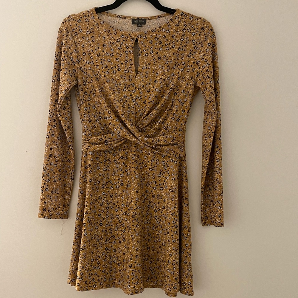 Yellow Girls Dress